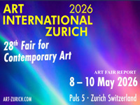 ART 2026 INTER NATIONAL�@ZURICH�i28th�@Fair  for  Contemporary�j